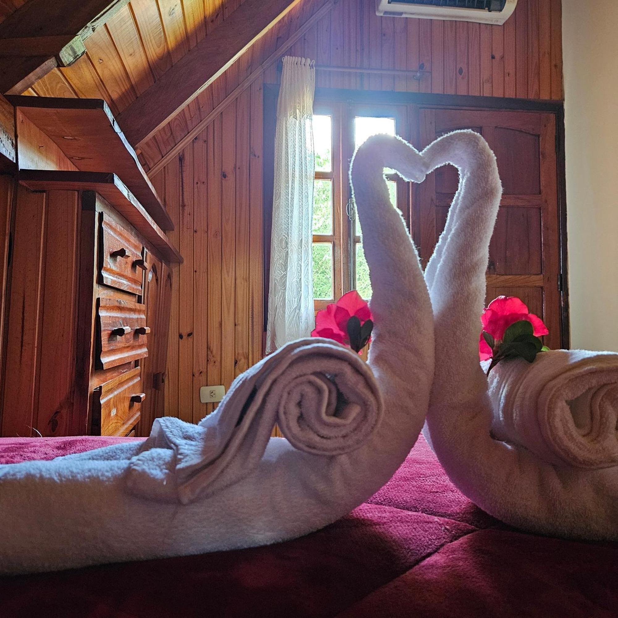 Cabanas El Refugio Del Mensu 푸에르토이과수 외부 사진